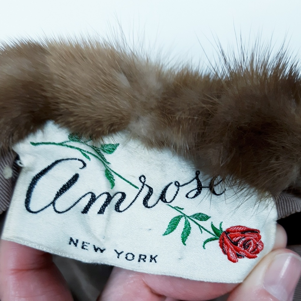 Vintage Mink Fur Hat - Picture 6 of 8